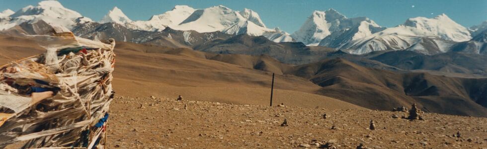 auf dem Nyelan – La – Pass 5 100 m in km 637