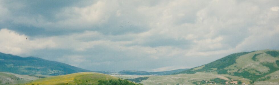 Landschaft in Bosnien.