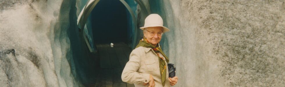 Quellbereich der Salzach von oben gesehen.