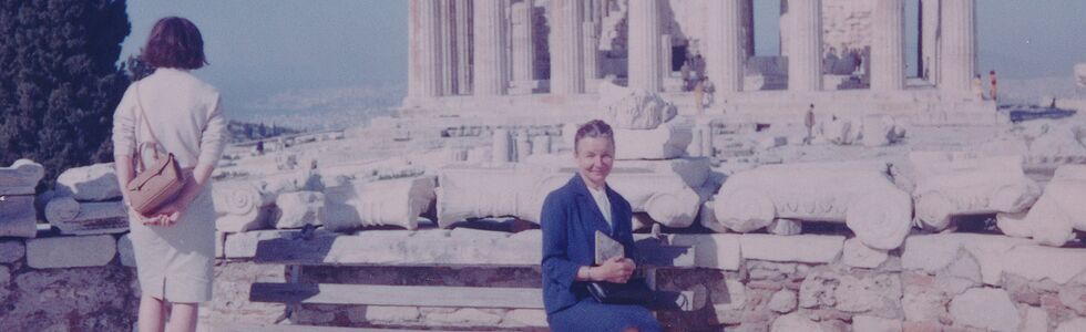 Der Parthenon und ich.