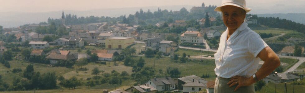 Spätgotische Kirche Mariasdorf.