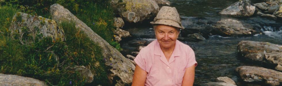 Quellbereich der Salzach von oben gesehen.